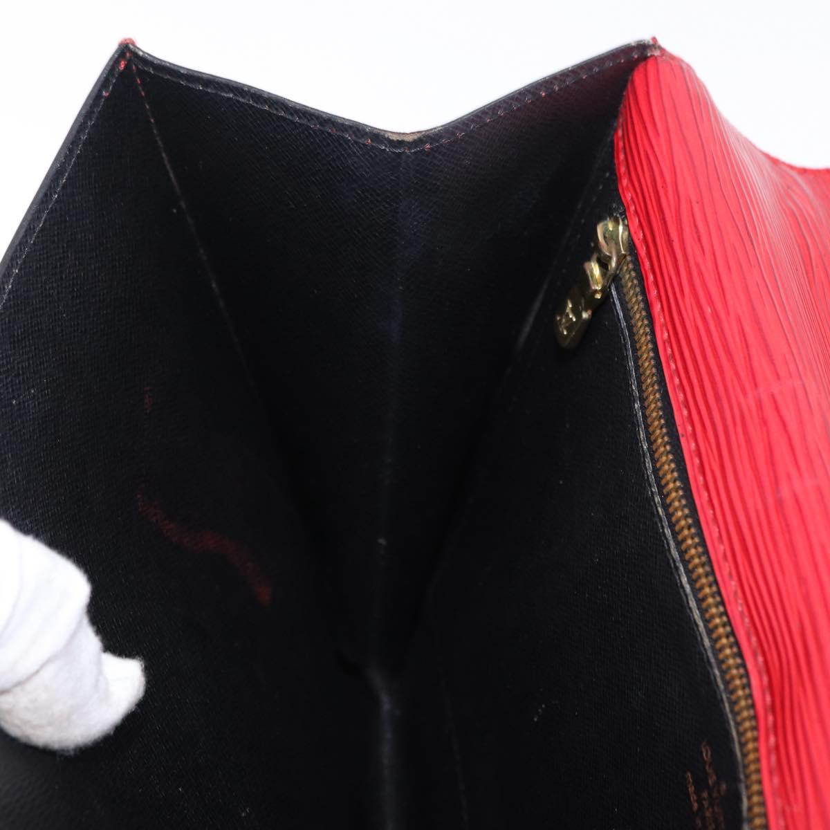 LOUIS VUITTON Epi Monceau 28 Hand Bag Red M40783 LV Auth 197039