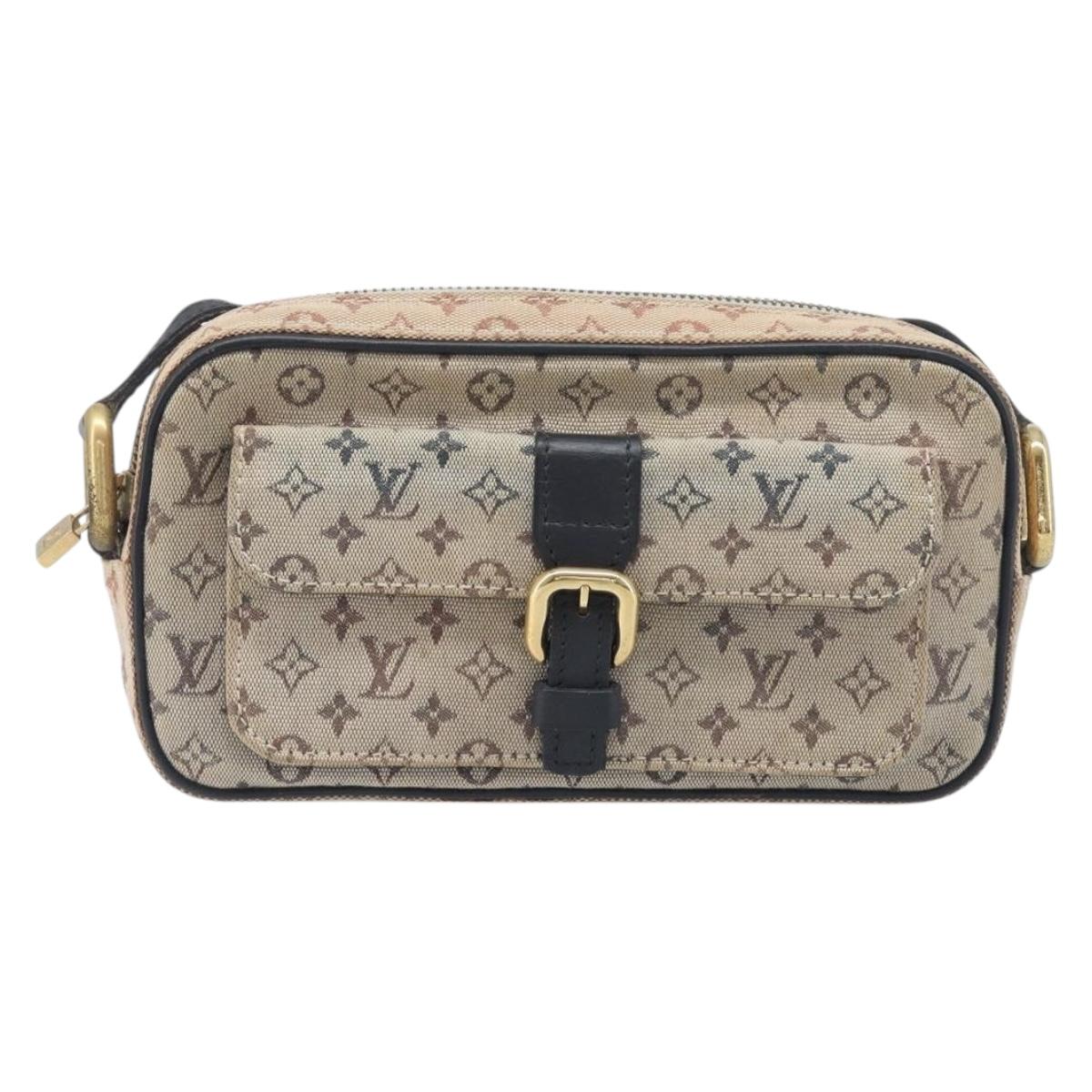 LOUIS VUITTON Monogram Mini Juliet MM Shoulder Bag Navy M92217 LV Auth 197041