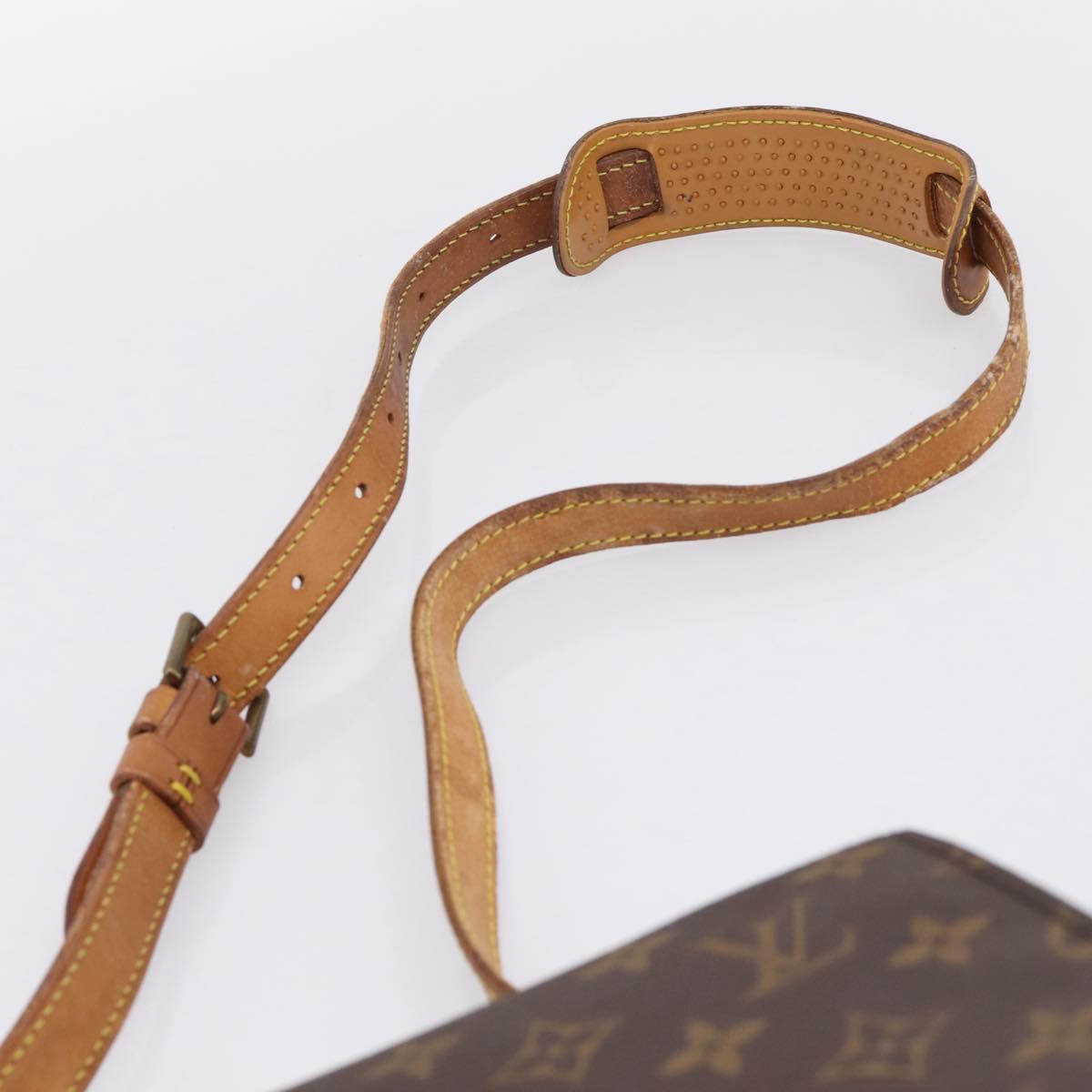 LOUIS VUITTON Monogram Saint Cloud GM Shoulder Bag M51242 LV Auth 197042