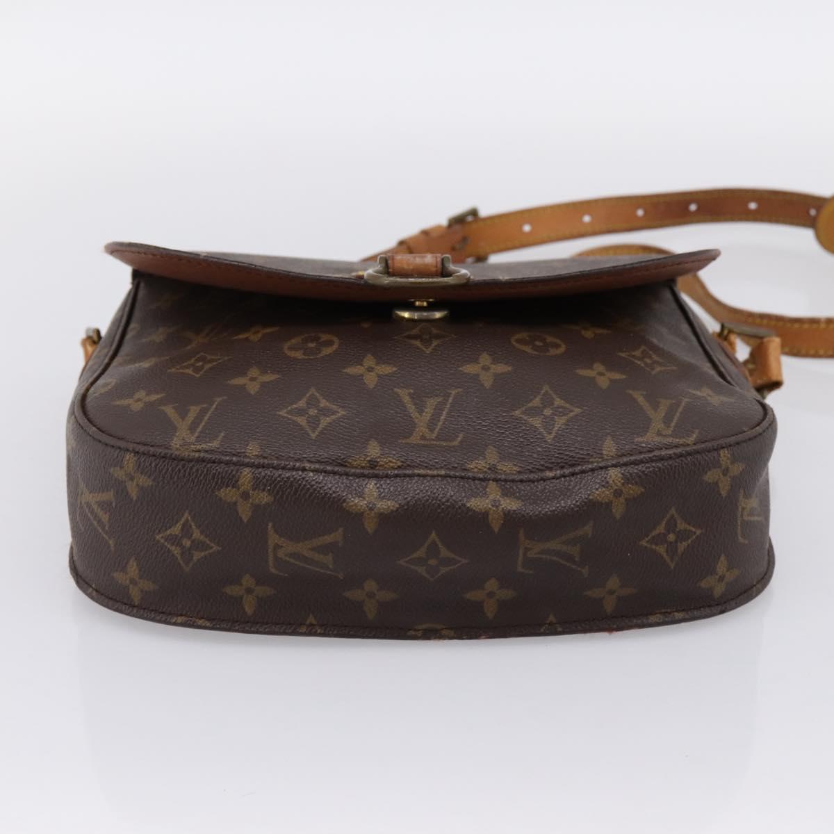 LOUIS VUITTON Monogram Saint Cloud GM Shoulder Bag M51242 LV Auth 197042
