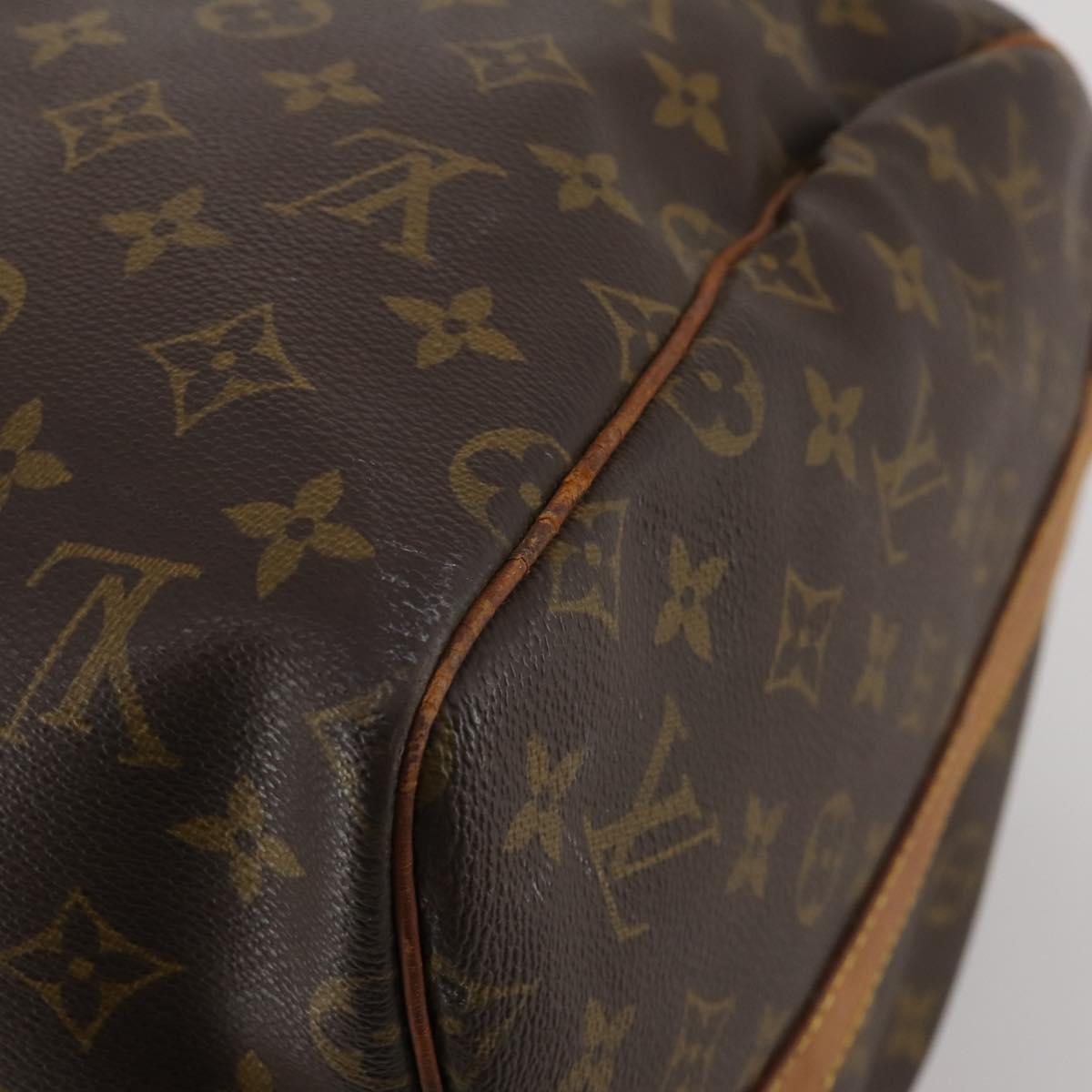 LOUIS VUITTON Monogram Keepall Bandouliere 50 Boston Bag M41416 LV Auth 197044
