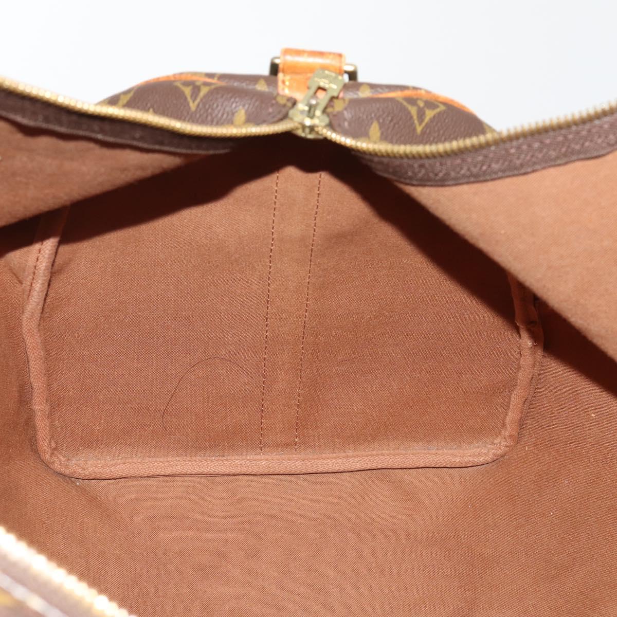LOUIS VUITTON Monogram Keepall Bandouliere 50 Boston Bag M41416 LV Auth 197044