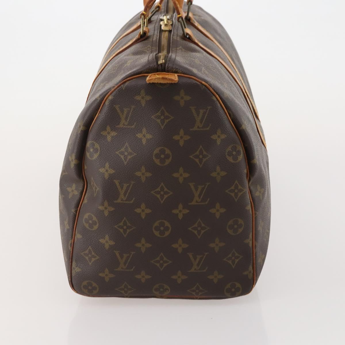 LOUIS VUITTON Monogram Keepall 45 Boston Bag M41428 LV Auth 197047