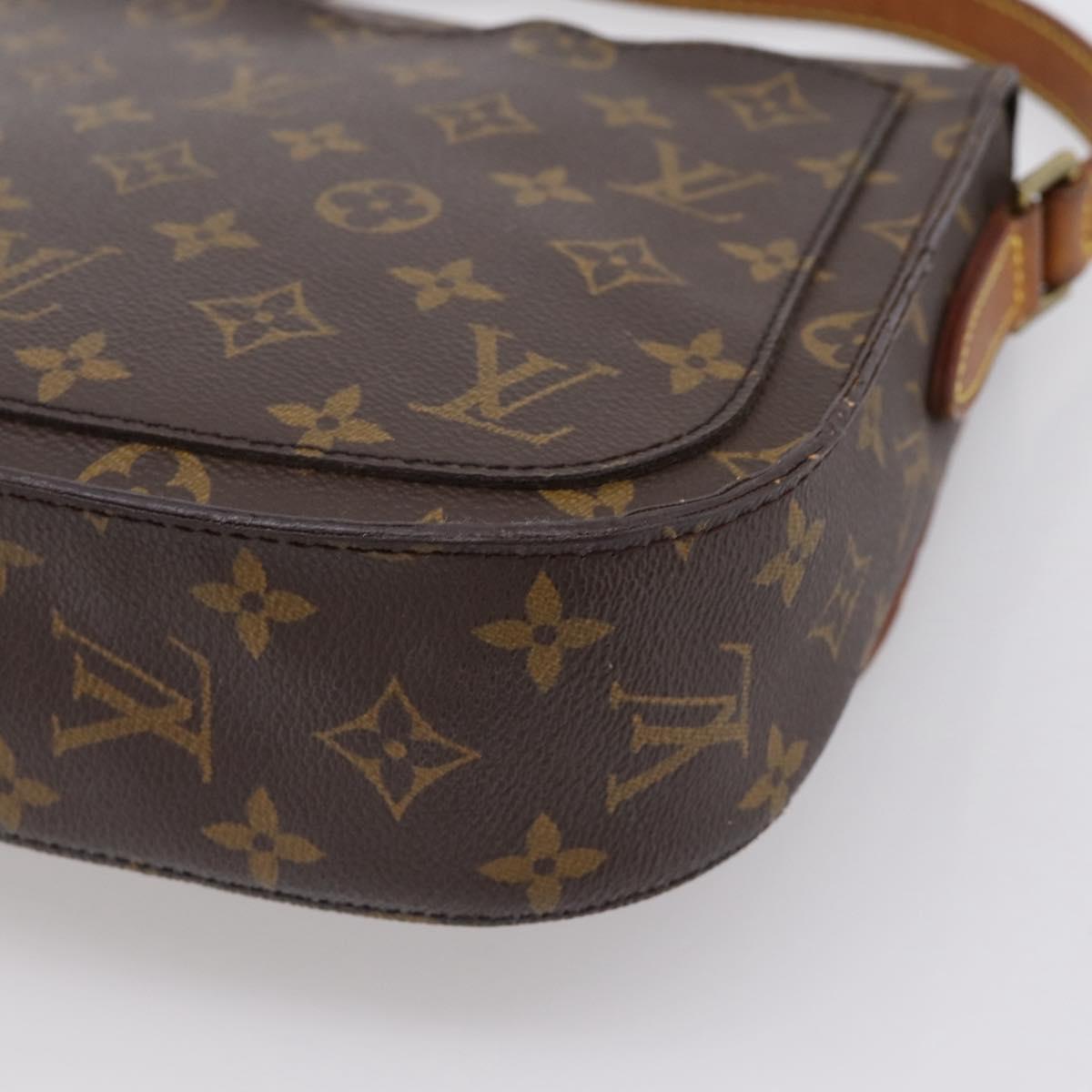 LOUIS VUITTON Monogram Saint Cloud GM Shoulder Bag M51242 LV Auth 197048
