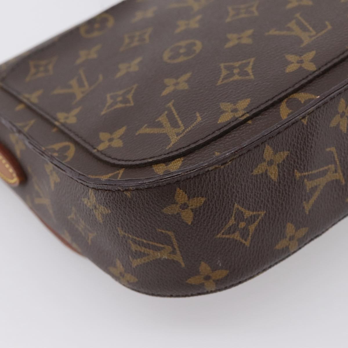 LOUIS VUITTON Monogram Saint Cloud GM Shoulder Bag M51242 LV Auth 197048