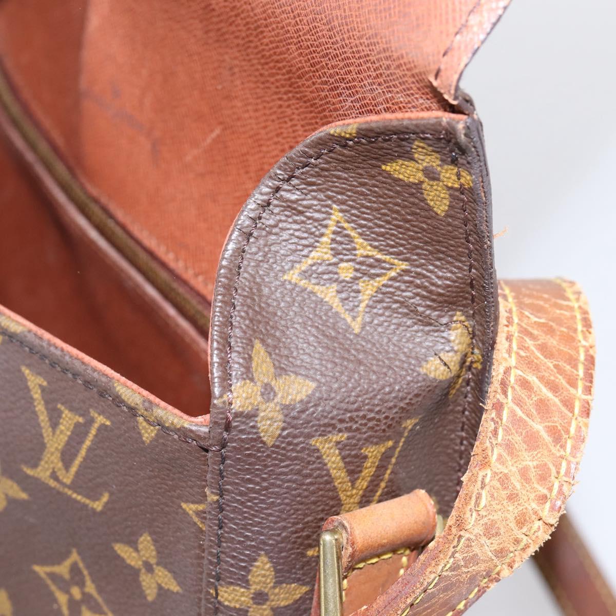 LOUIS VUITTON Monogram Saint Cloud GM Shoulder Bag M51242 LV Auth 197048