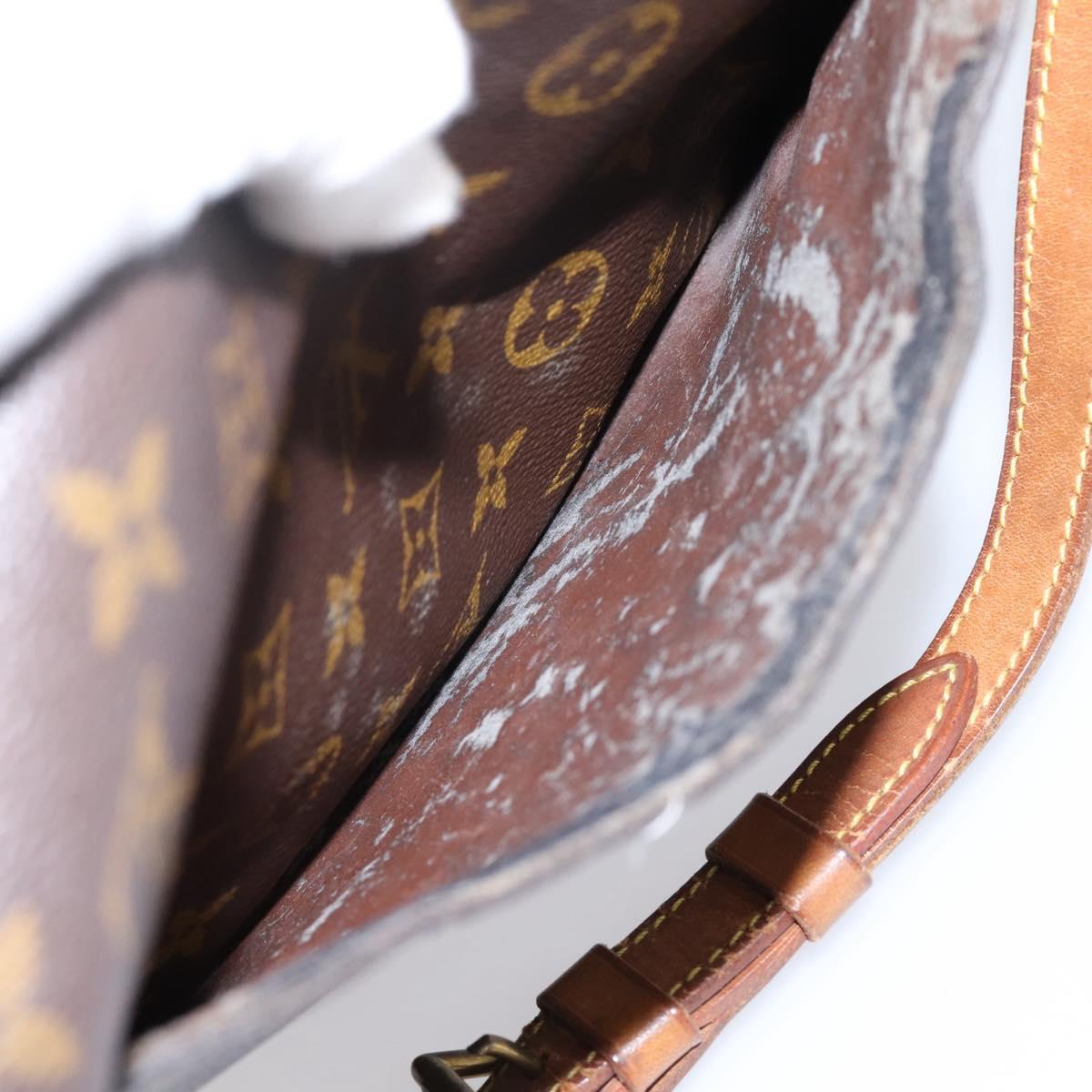 LOUIS VUITTON Monogram Saint Cloud GM Shoulder Bag M51242 LV Auth 197048