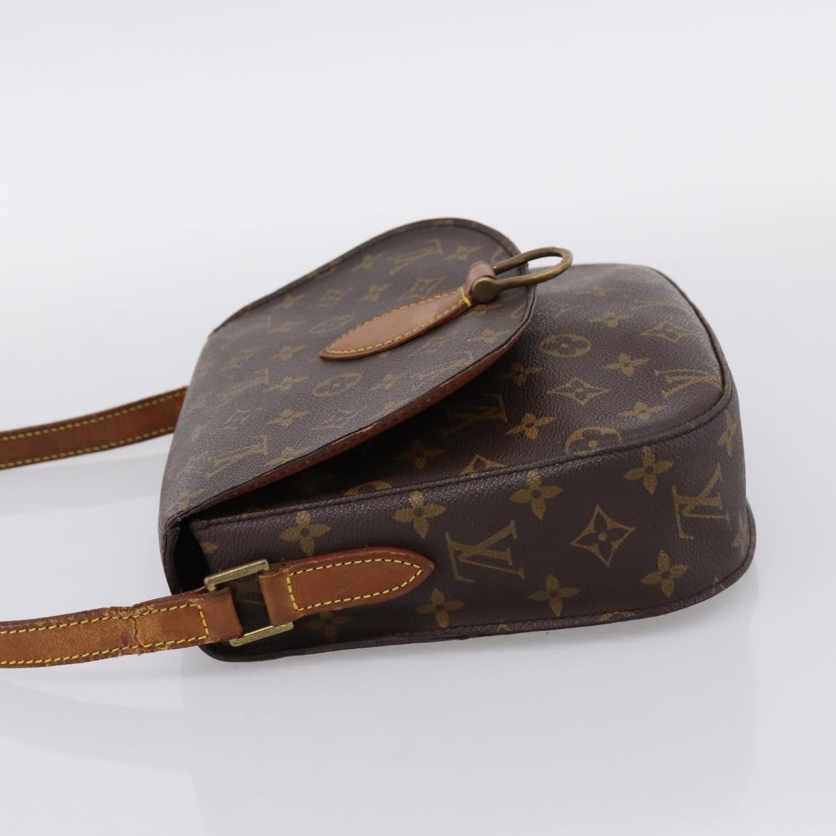 LOUIS VUITTON Monogram Saint Cloud GM Shoulder Bag M51242 LV Auth 197048