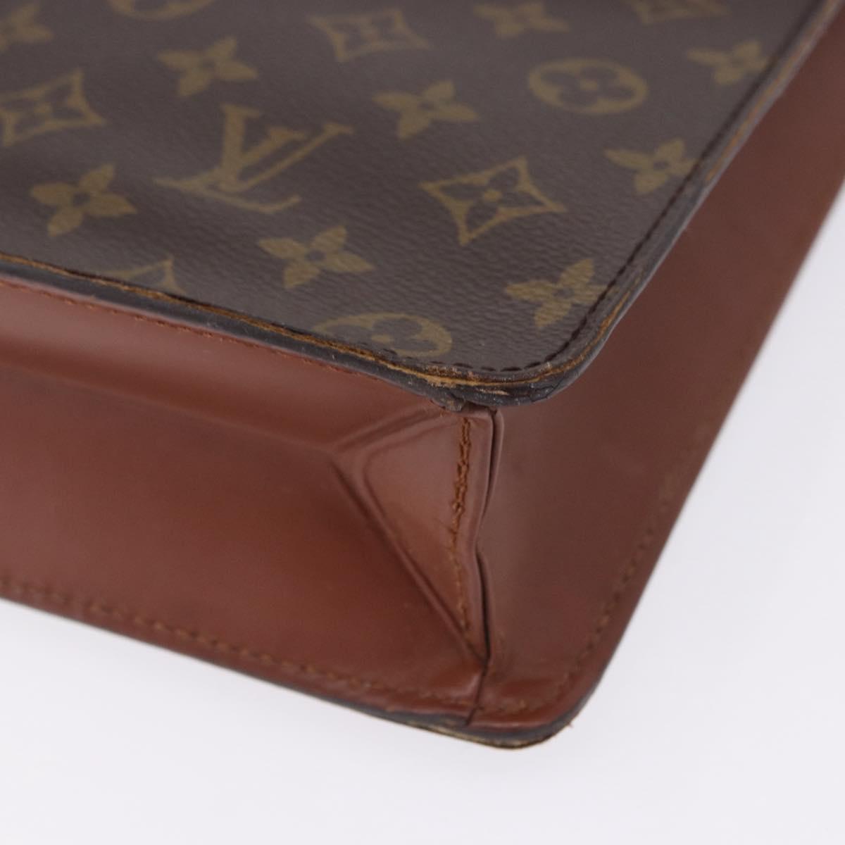 LOUIS VUITTON Monogram Porte Documents Bandouliere Bag M53338 LV Auth 197053
