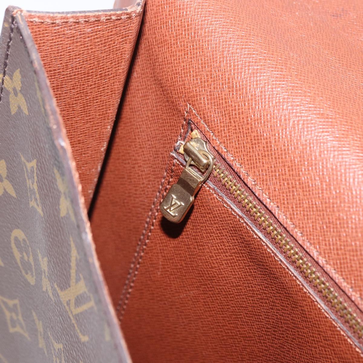 LOUIS VUITTON Monogram Porte Documents Bandouliere Bag M53338 LV Auth 197053