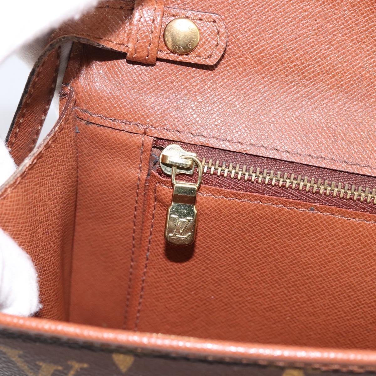 LOUIS VUITTON Monogram Bordeaux 24 Shoulder Bag M51798 LV Auth 197054
