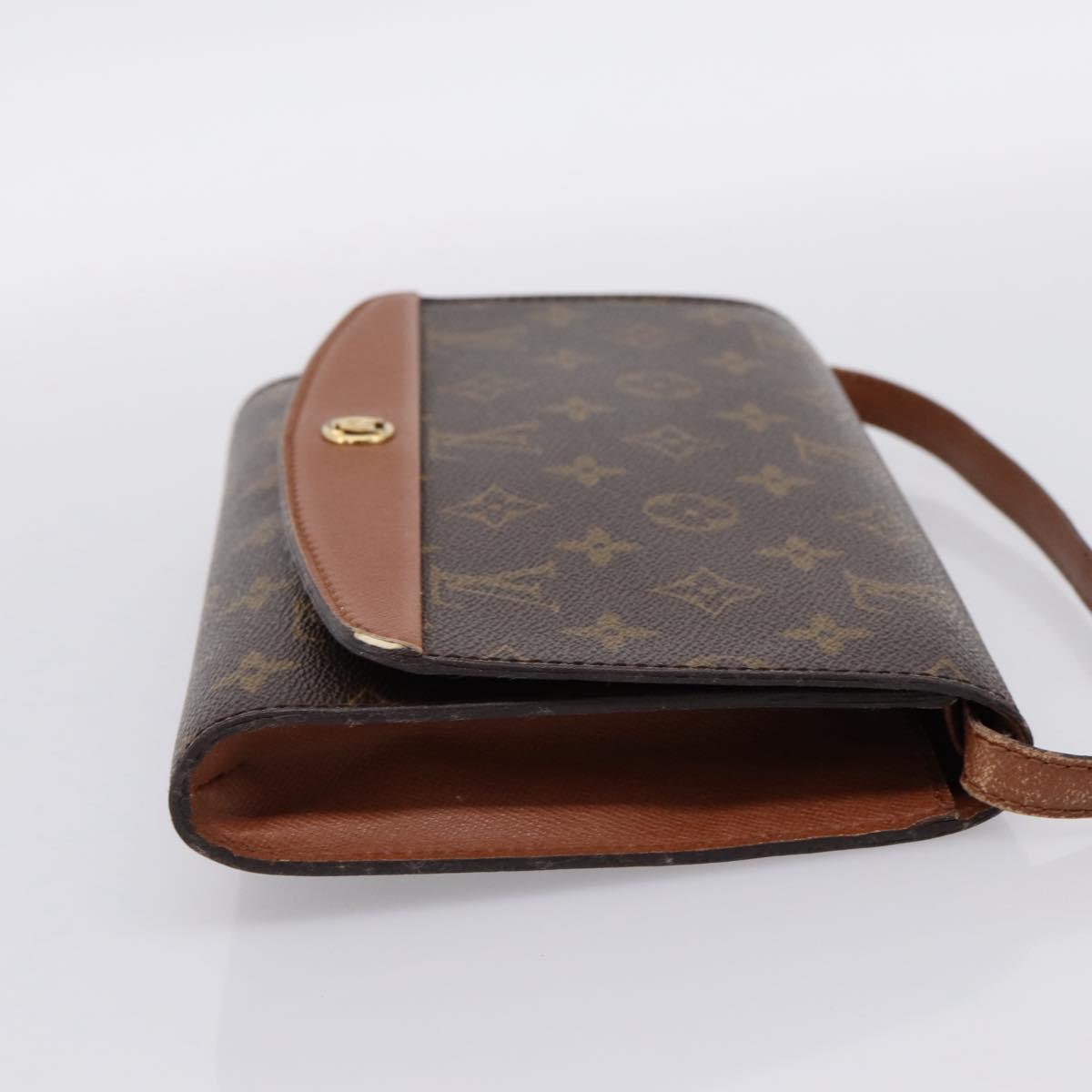 LOUIS VUITTON Monogram Bordeaux 24 Shoulder Bag M51798 LV Auth 197054