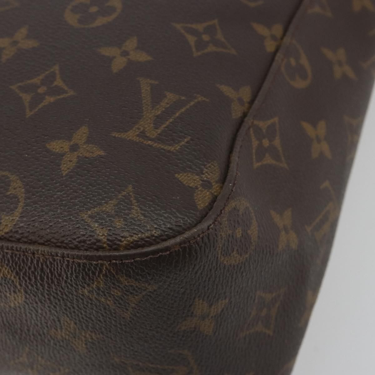 LOUIS VUITTON Monogram Looping GM Shoulder Bag M51145 LV Auth 197055