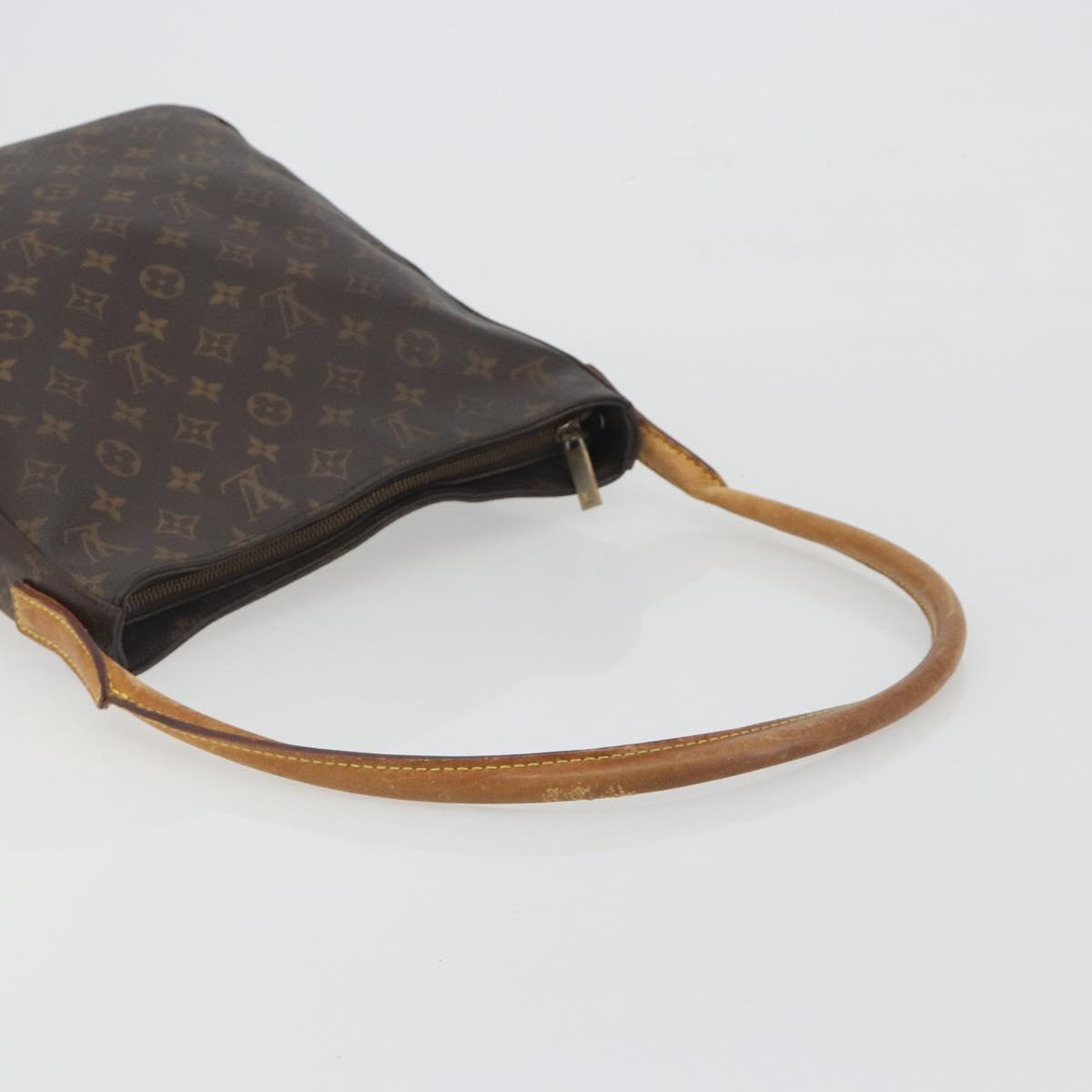 LOUIS VUITTON Monogram Looping GM Shoulder Bag M51145 LV Auth 197055