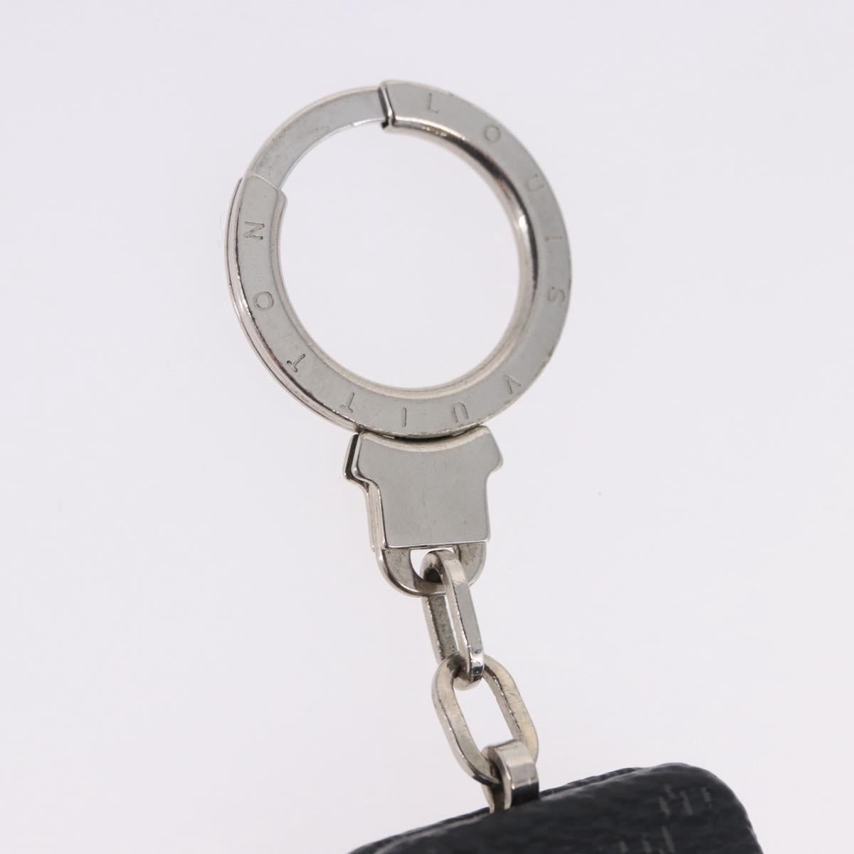 LOUIS VUITTON Damier Graphite Astropill Key Holder M66123 LV Auth 197114