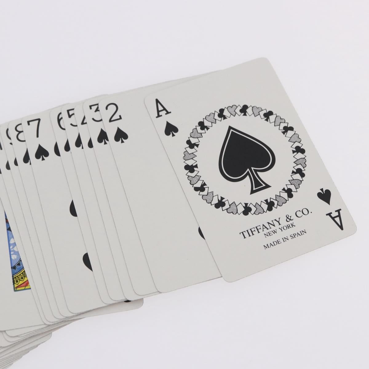 TIFFANY&Co. Playing Cards Paper Green Auth 197123A