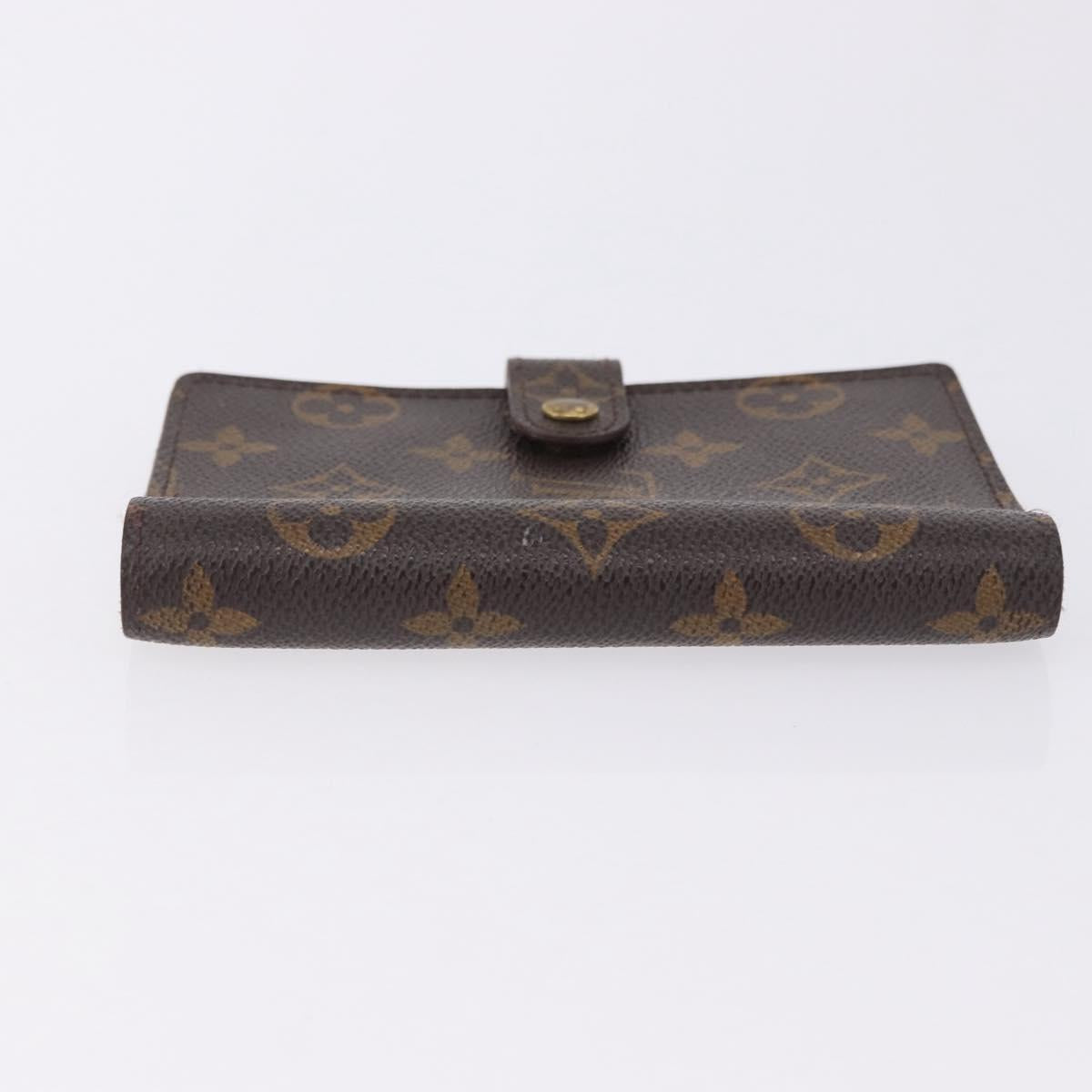 LOUIS VUITTON Monogram Agenda PM Day Planner Cover R20005 LV Auth 197145