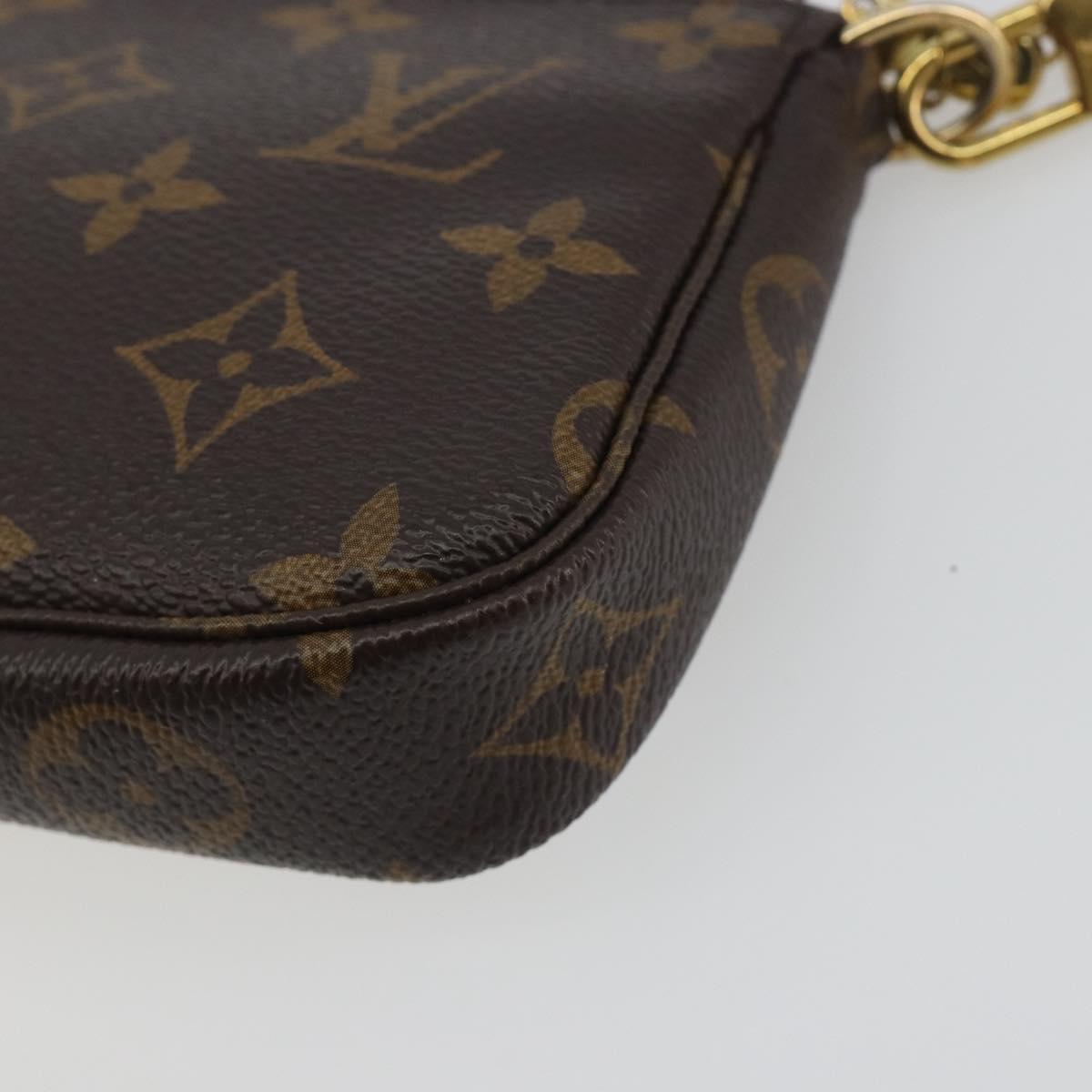 LOUIS VUITTON Monogram Vivienne Mini Pochette Accessoires M68490 LV Auth 197150M