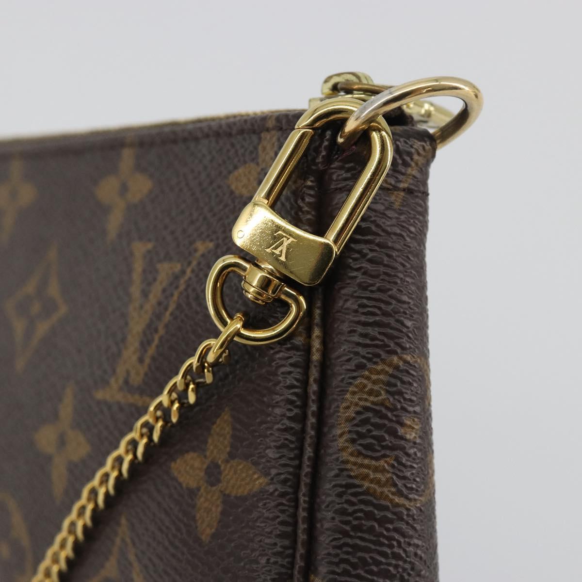 LOUIS VUITTON Monogram Vivienne Mini Pochette Accessoires M68490 LV Auth 197150M