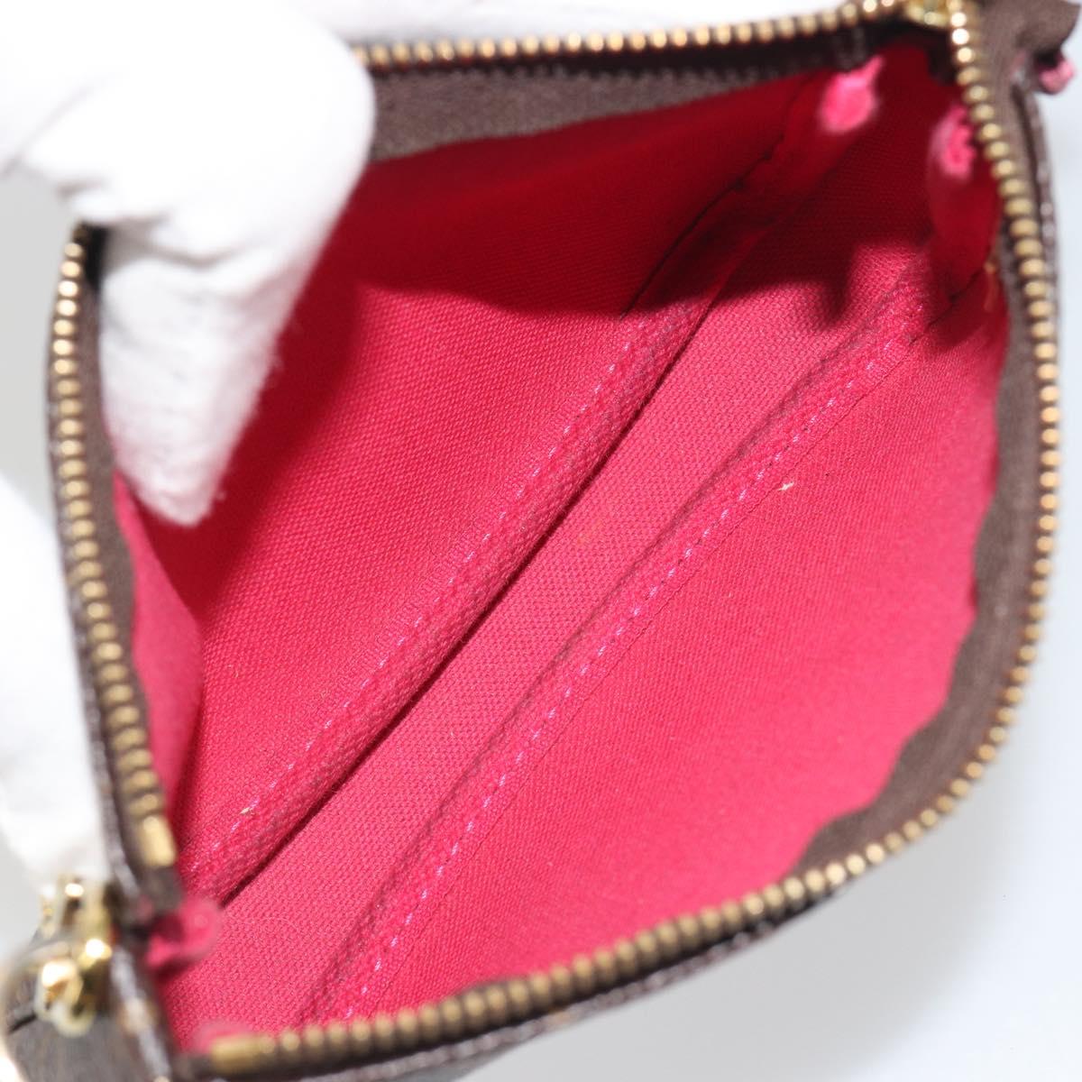 LOUIS VUITTON Monogram Vivienne Mini Pochette Accessoires M68490 LV Auth 197150M