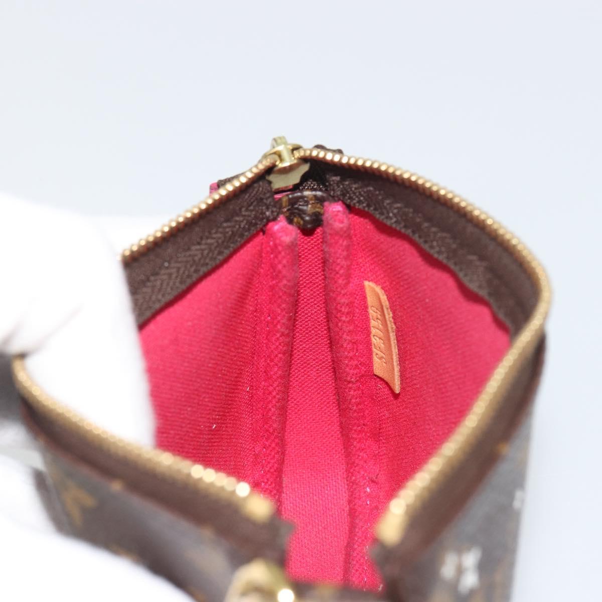 LOUIS VUITTON Monogram Vivienne Mini Pochette Accessoires M68490 LV Auth 197150M