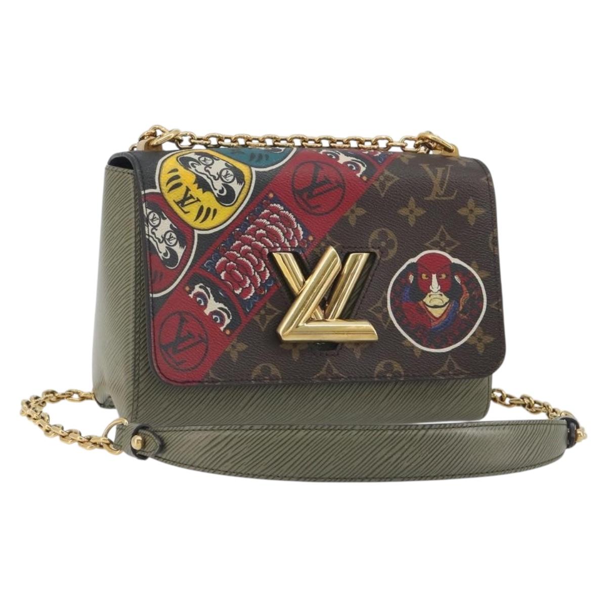LOUIS VUITTON Monogram Kabuki Twist MM Shoulder Bag M67270 LV Auth 197161M