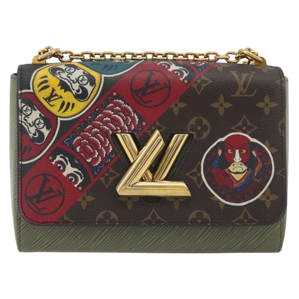 LOUIS VUITTON Monogram Kabuki Twist MM Shoulder Bag M67270 LV Auth 197161M