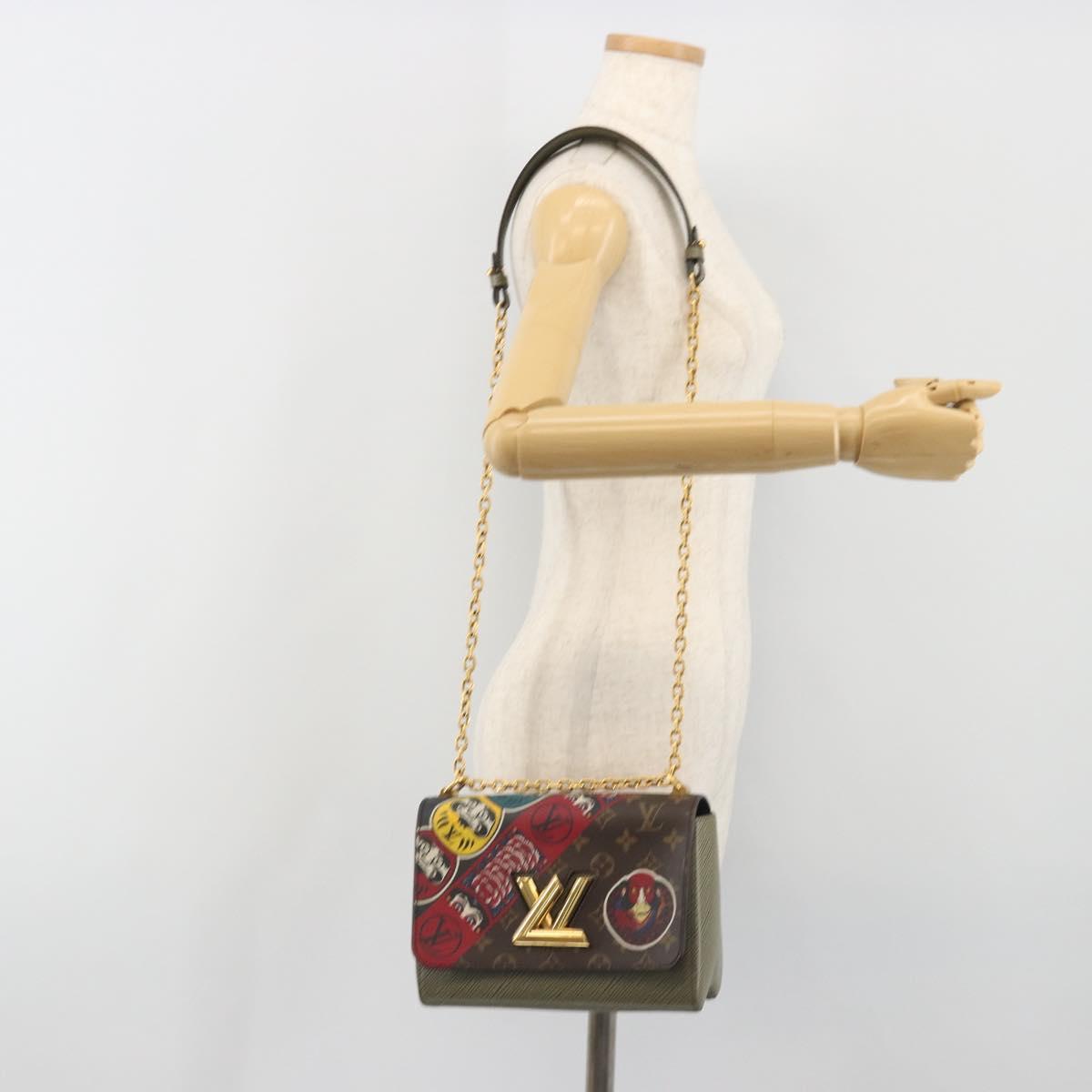 LOUIS VUITTON Monogram Kabuki Twist MM Shoulder Bag M67270 LV Auth 197161M
