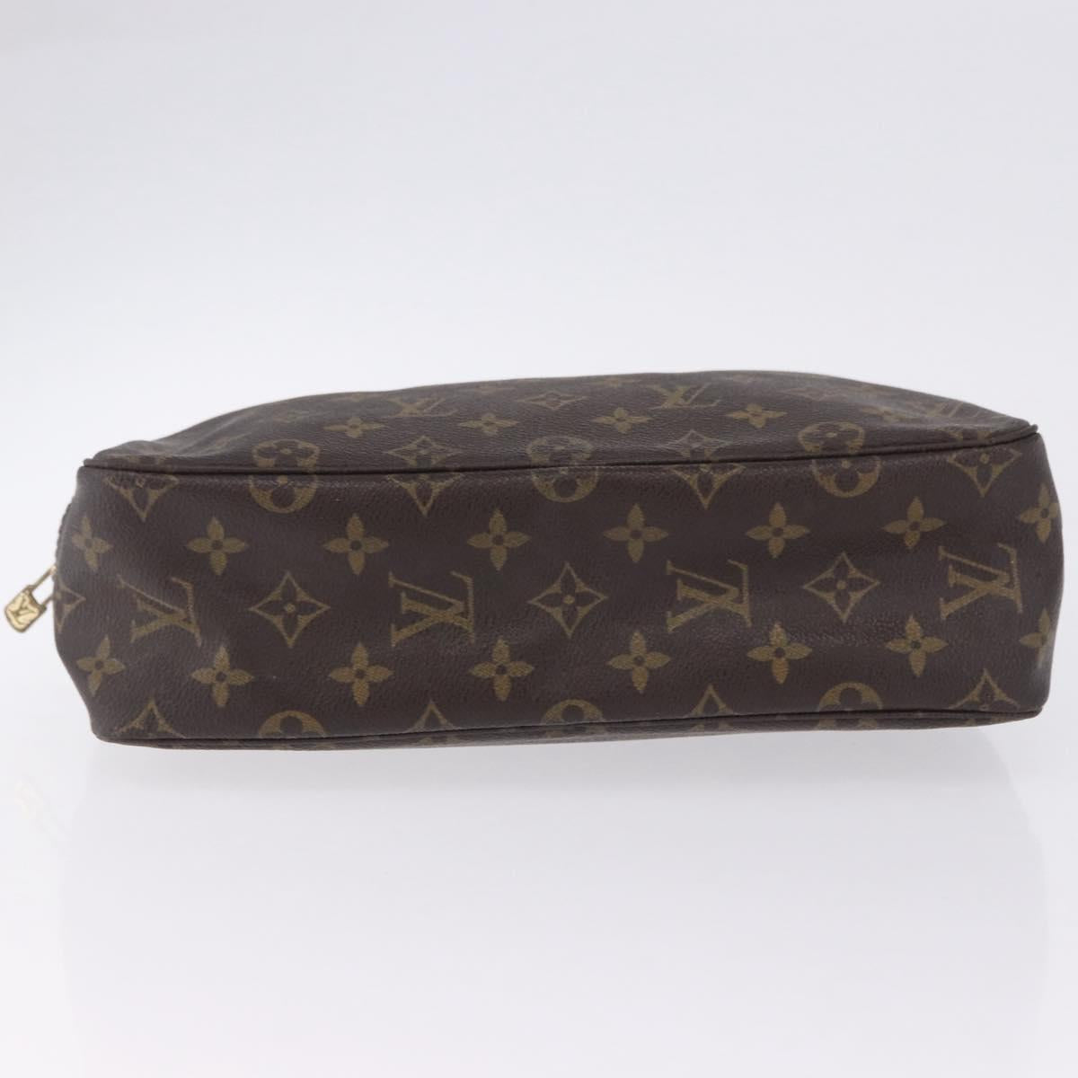 LOUIS VUITTON Monogram Trousse Toilette 28 Clutch Bag M47522 LV Auth 197165