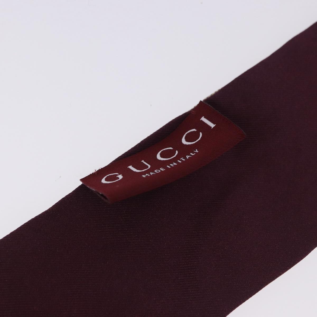 GUCCI GG Canvas Scarf Silk Higuchi Yuko Collaboration Beige Auth 197171M