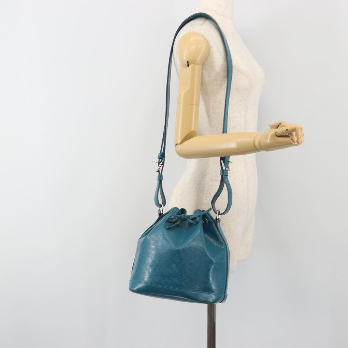 LOUIS VUITTON Epi Noe BB Shoulder Bag Blue Cyan M40846 LV Auth 197183