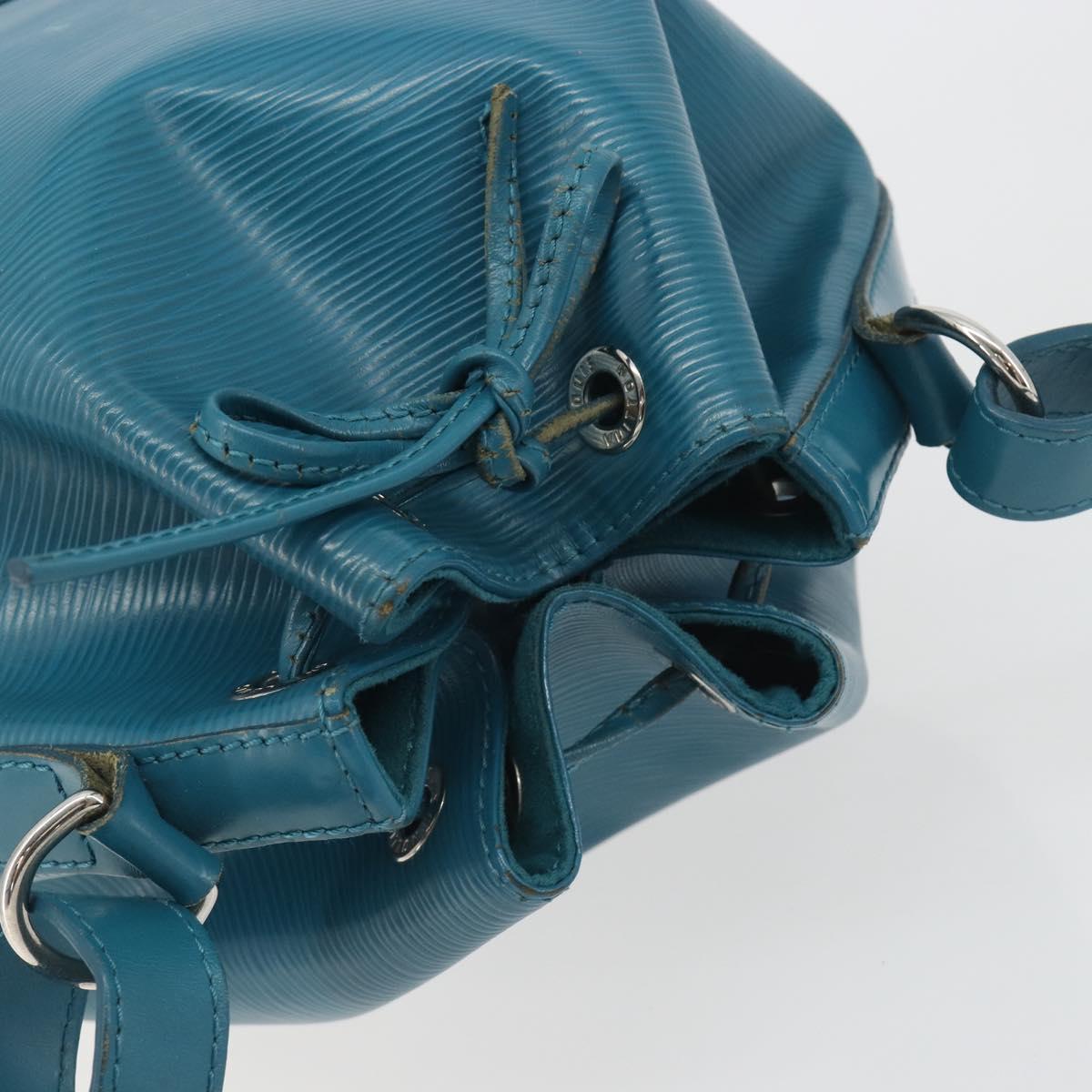 LOUIS VUITTON Epi Noe BB Shoulder Bag Blue Cyan M40846 LV Auth 197183