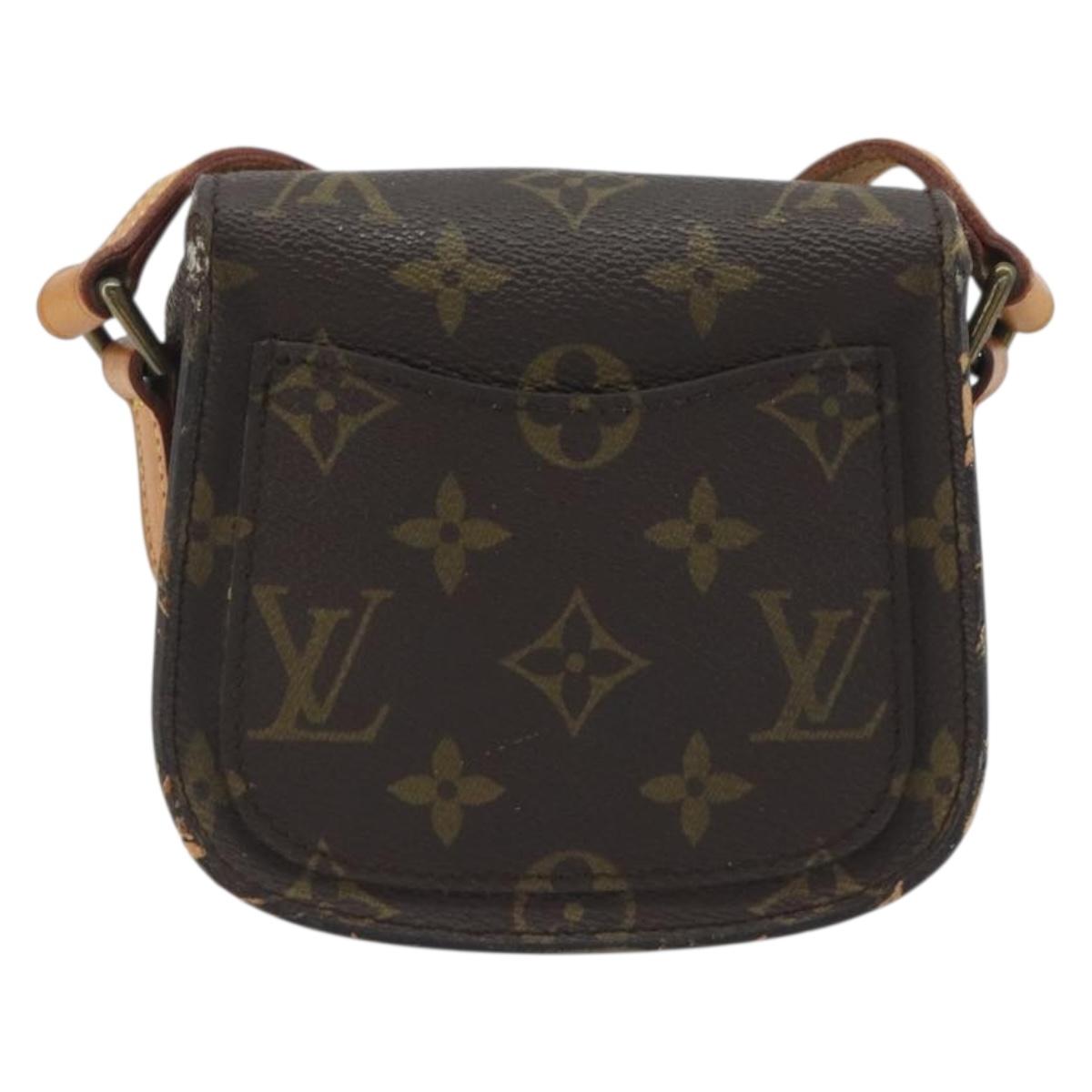 LOUIS VUITTON Monogram Bebe Monogram Saint Cloud Bag M51245 LV Auth 197184