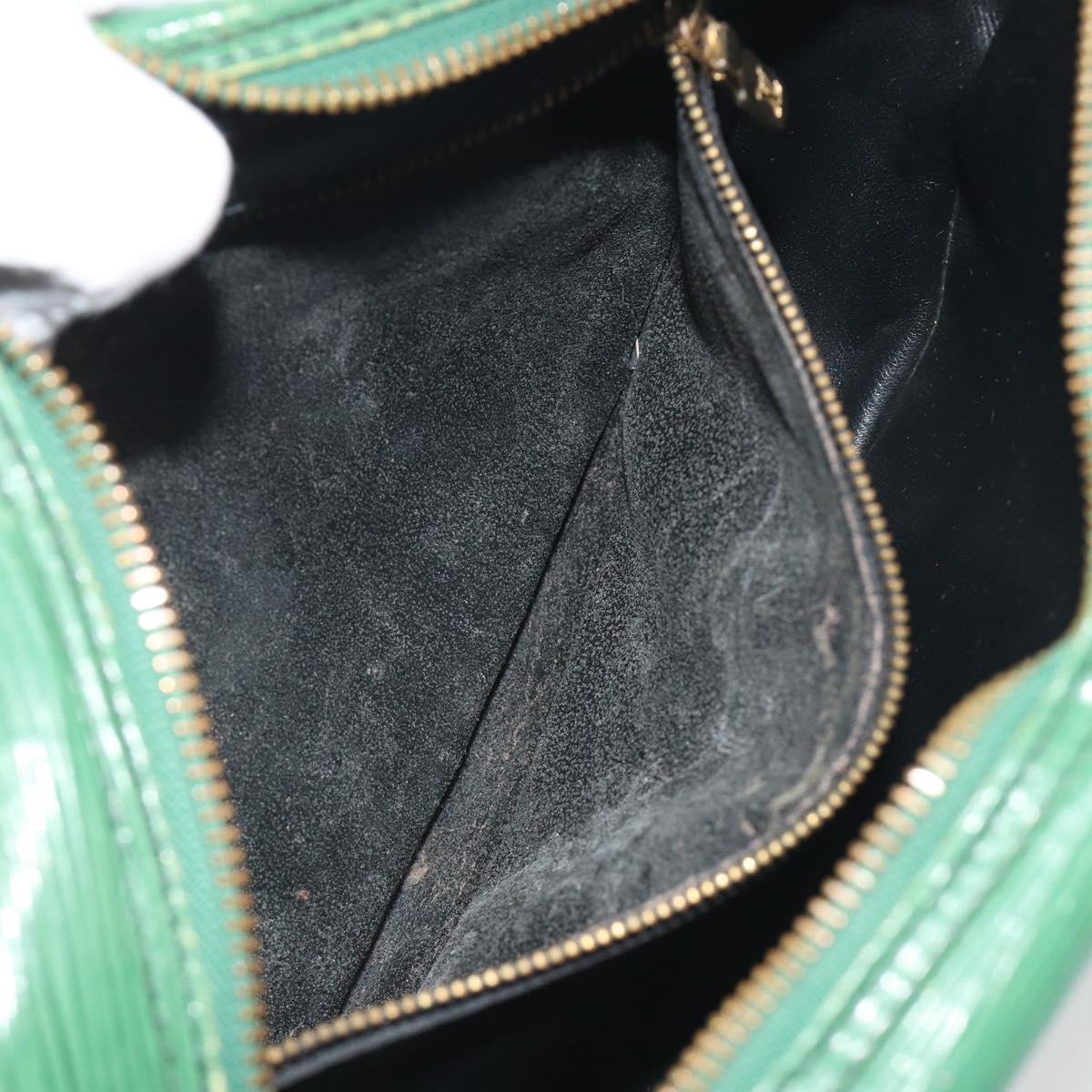 LOUIS VUITTON Epi Jeune Fille MM Shoulder Bag Green M52154 LV Auth 197191