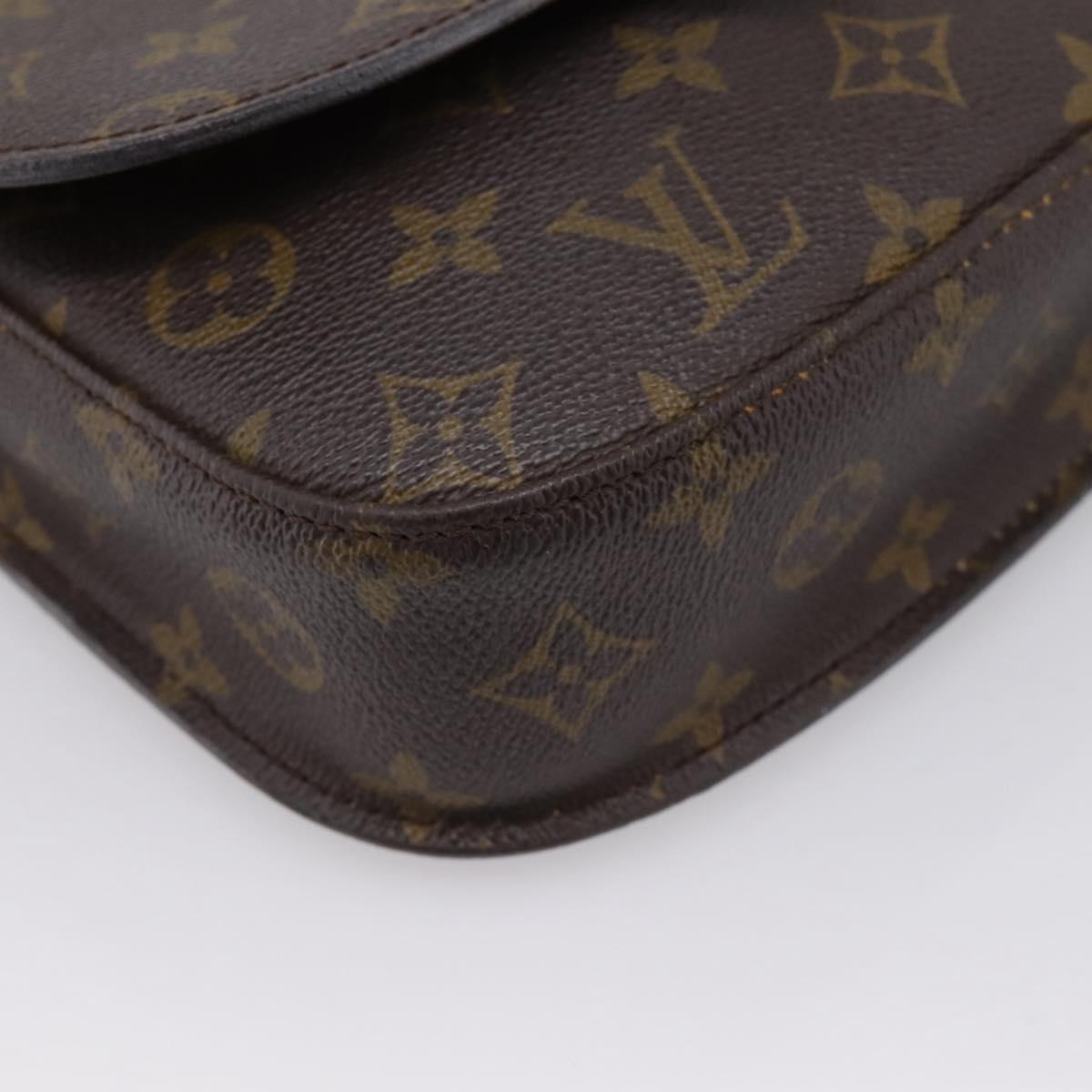LOUIS VUITTON Monogram Saint Cloud MM Shoulder Bag M51243 LV Auth 197213