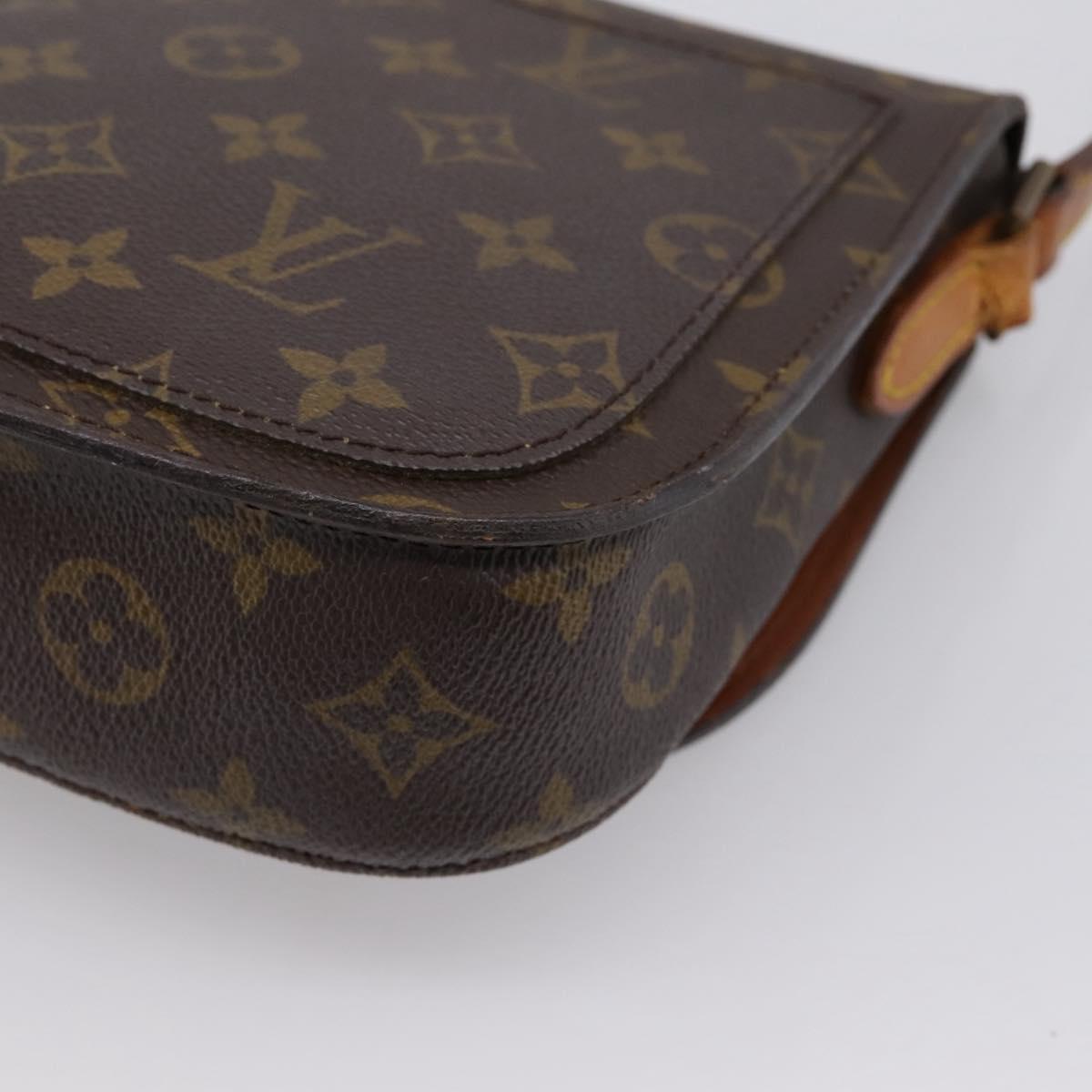 LOUIS VUITTON Monogram Saint Cloud MM Shoulder Bag M51243 LV Auth 197213