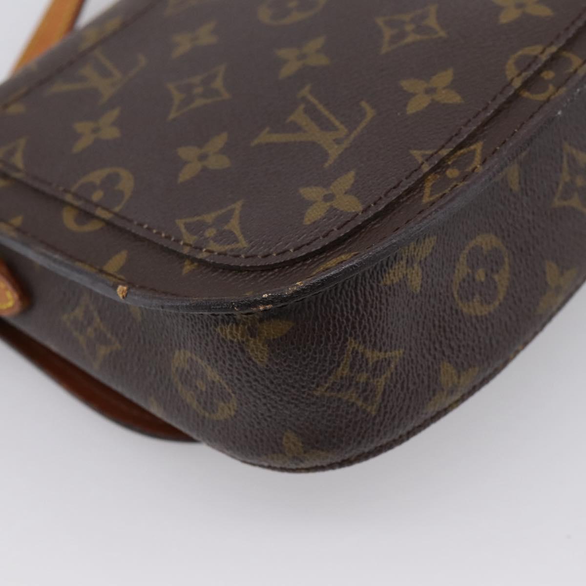 LOUIS VUITTON Monogram Saint Cloud MM Shoulder Bag M51243 LV Auth 197213