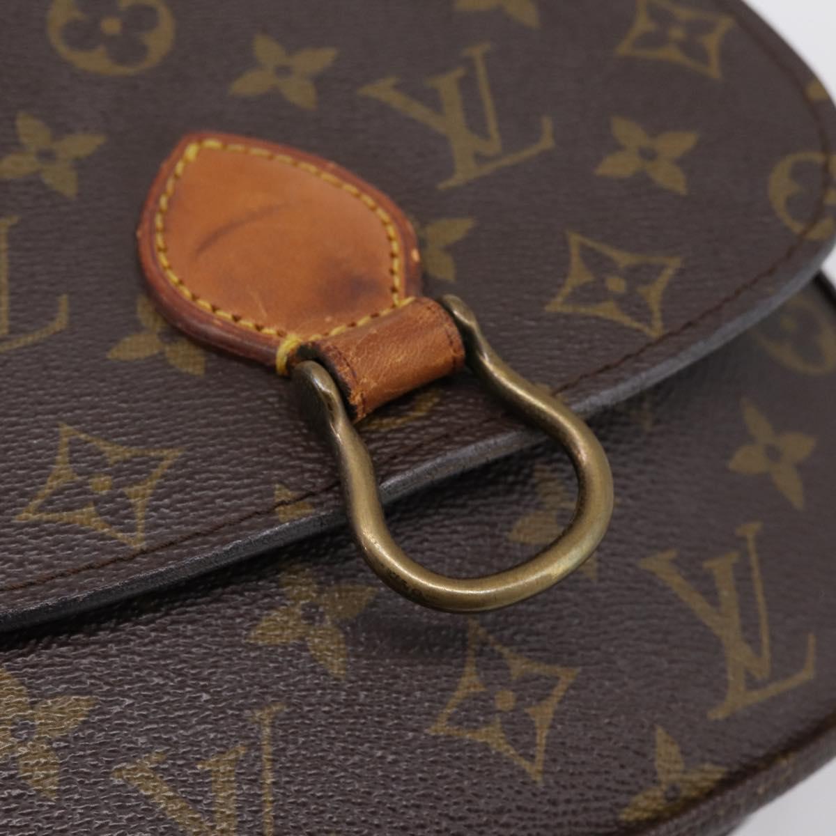 LOUIS VUITTON Monogram Saint Cloud MM Shoulder Bag M51243 LV Auth 197213