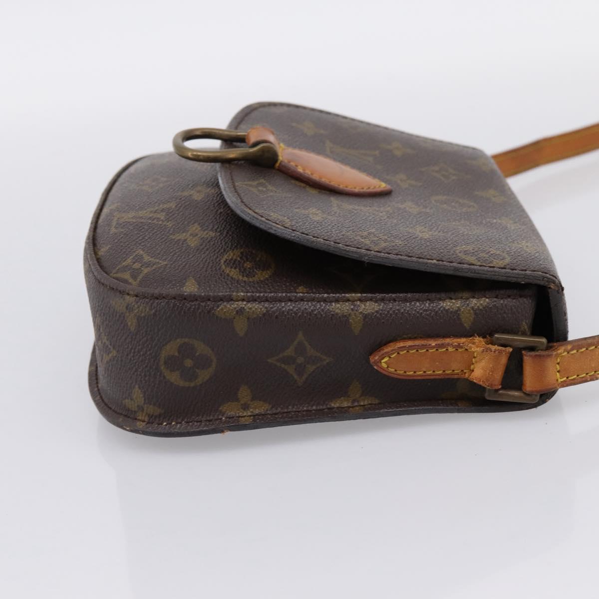 LOUIS VUITTON Monogram Saint Cloud MM Shoulder Bag M51243 LV Auth 197213