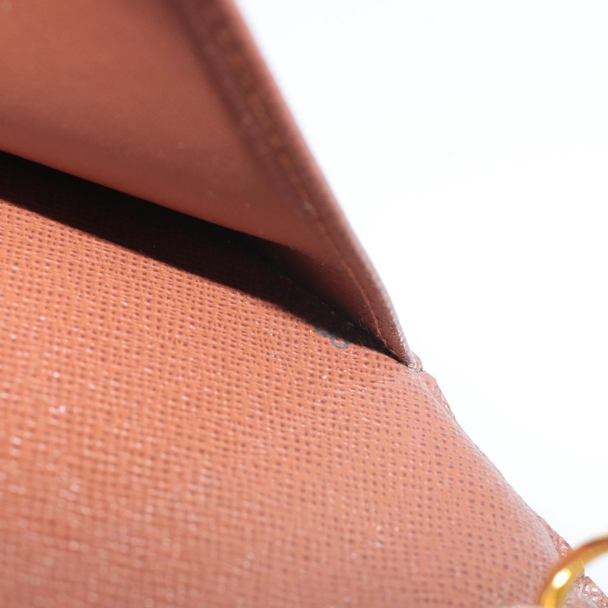 LOUIS VUITTON Monogram Agenda MM Day Planner Cover R20105 LV Auth 197218