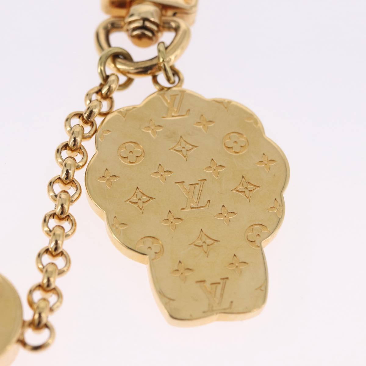 LOUIS VUITTON Chain Vivienne Petula Christmas Charm metal M00875 Auth 197221M