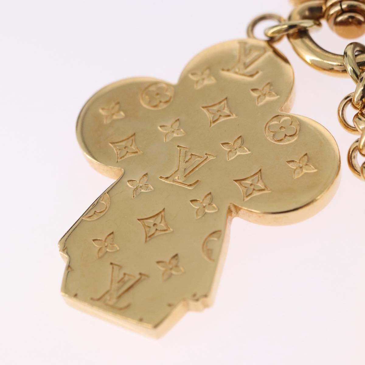 LOUIS VUITTON Chain Vivienne Petula Christmas Charm metal M00875 Auth 197221M