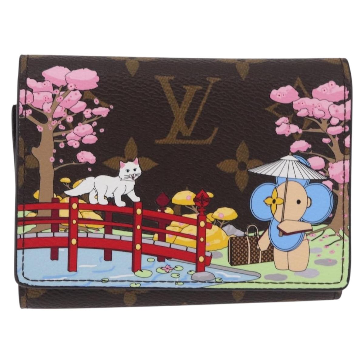 LOUIS VUITTON Vivienne Portefeuille Victorine Wallet M80873 LV Auth 197222SAM