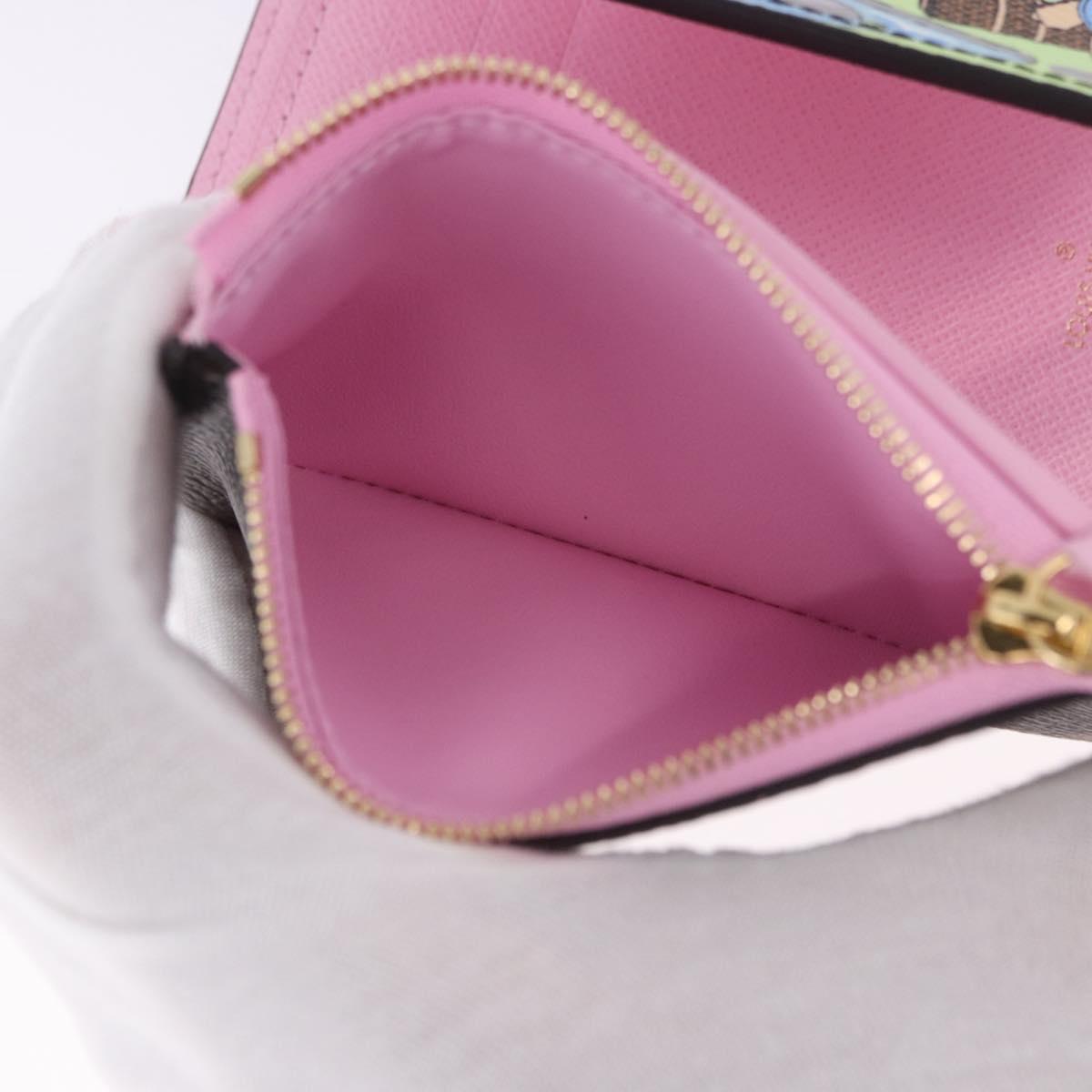 LOUIS VUITTON Vivienne Portefeuille Victorine Wallet M80873 LV Auth 197222SAM