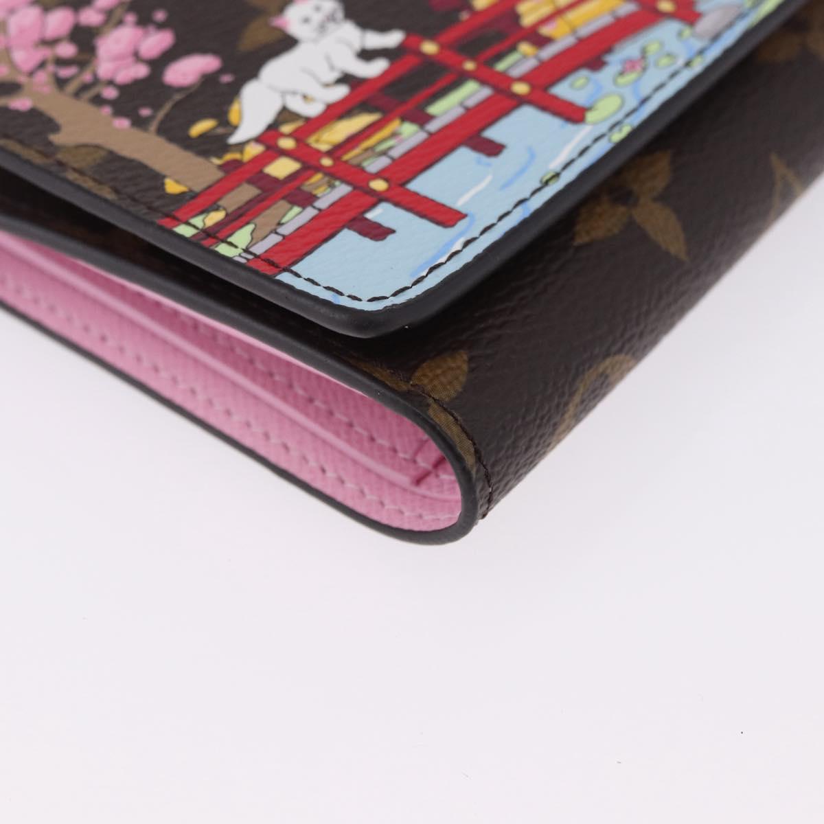 LOUIS VUITTON Vivienne Portefeuille Victorine Wallet M80873 LV Auth 197222SAM
