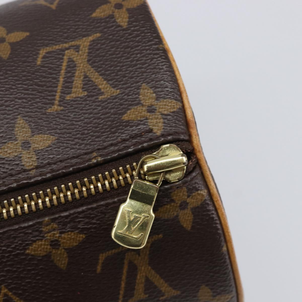 LOUIS VUITTON Monogram Papillon 30 Hand Bag M51365 LV Auth 197234A