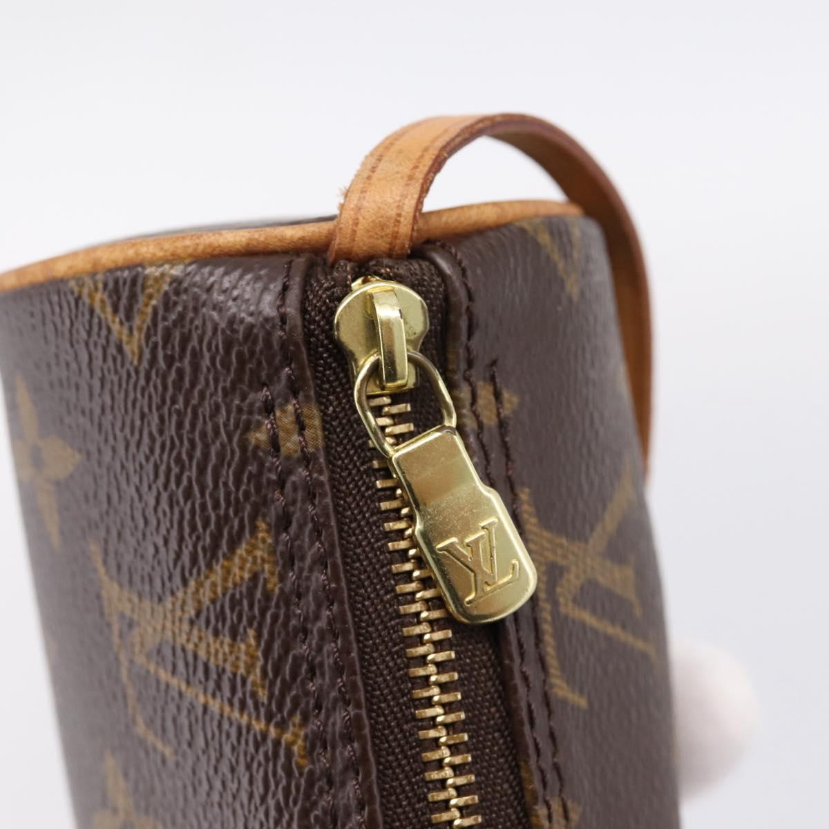 LOUIS VUITTON Monogram Papillon Pouch LV Auth 197235