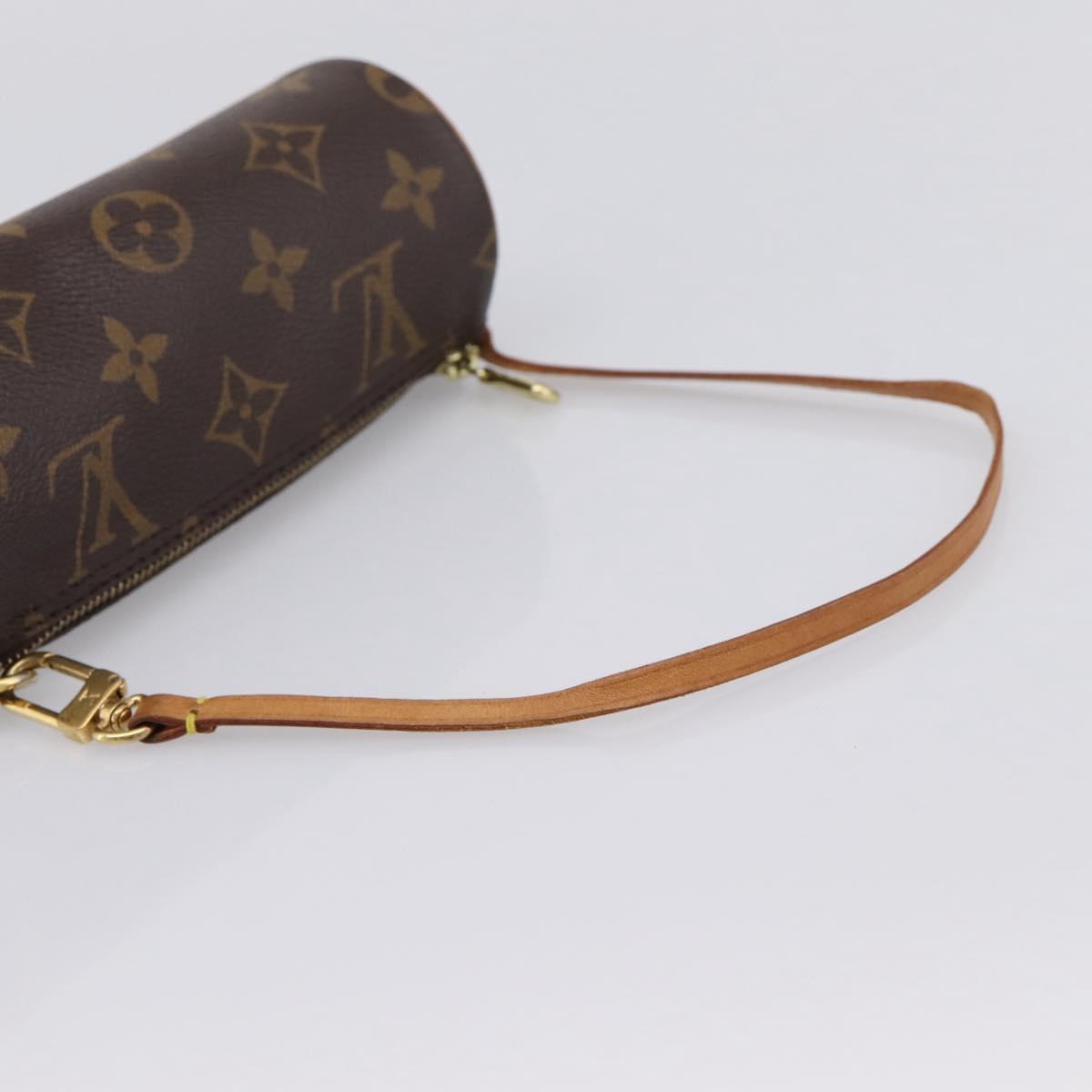 LOUIS VUITTON Monogram Papillon Pouch LV Auth 197235