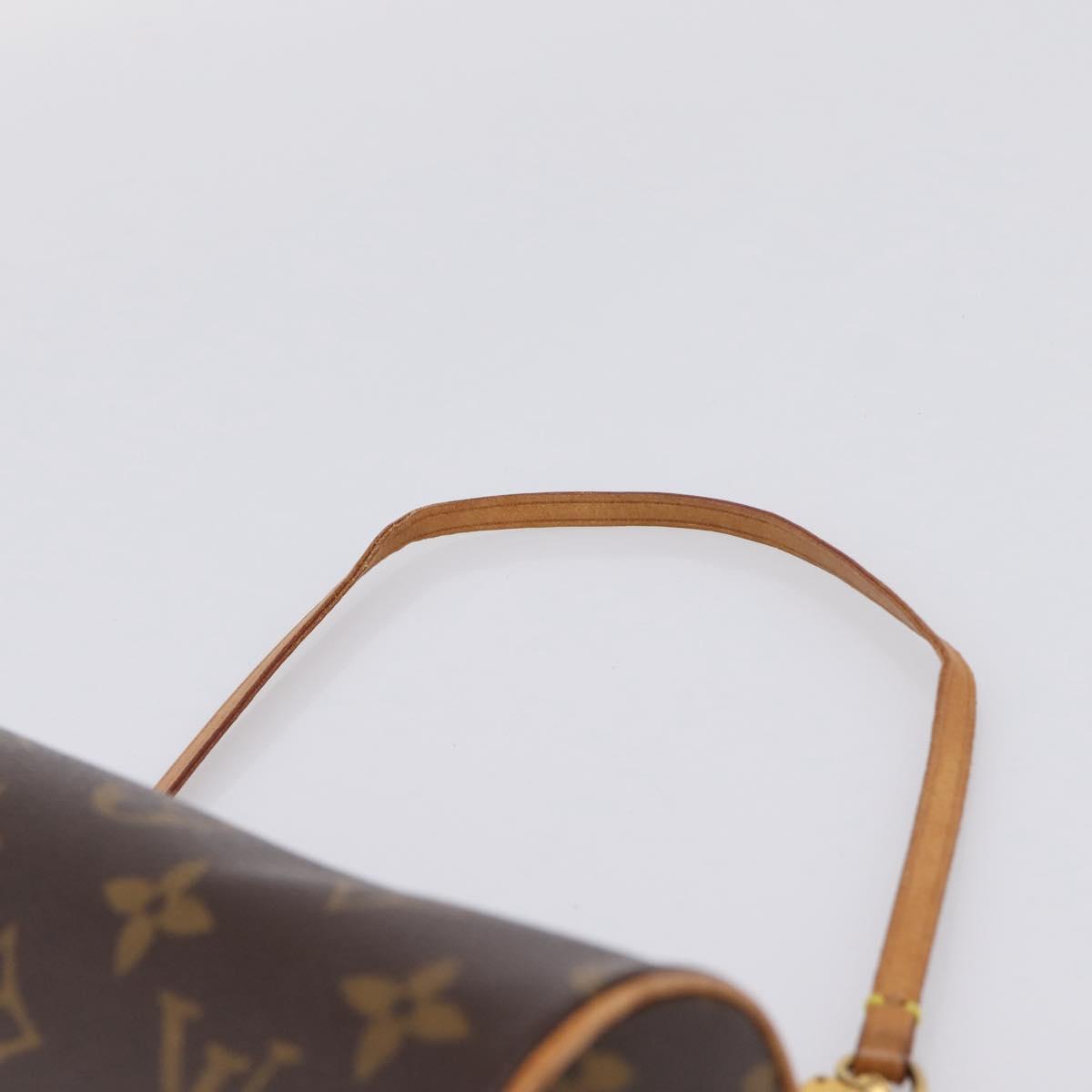 LOUIS VUITTON Monogram Papillon Pouch LV Auth 197235