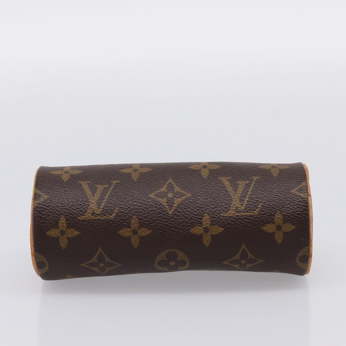 LOUIS VUITTON Monogram Papillon Pouch LV Auth 197235